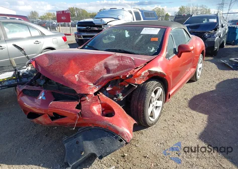 2008 Mitsubishi Eclipse Spyder Gs from USA, damaged, VIN 4A3AL25F88E038611